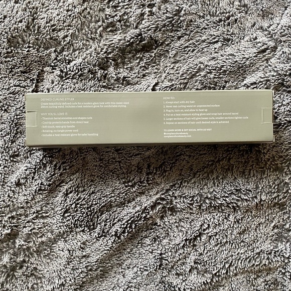 COMPLEX CULTURE 1 INCH Titanium Curling Wand - Picture 3 of 4